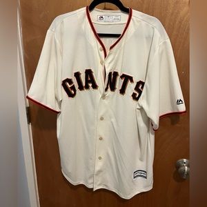 SAN FRANCISCO GIANTS — JOE PANIK — MEN'S JERSEY — MAJESTIC, COOL BASE — XL